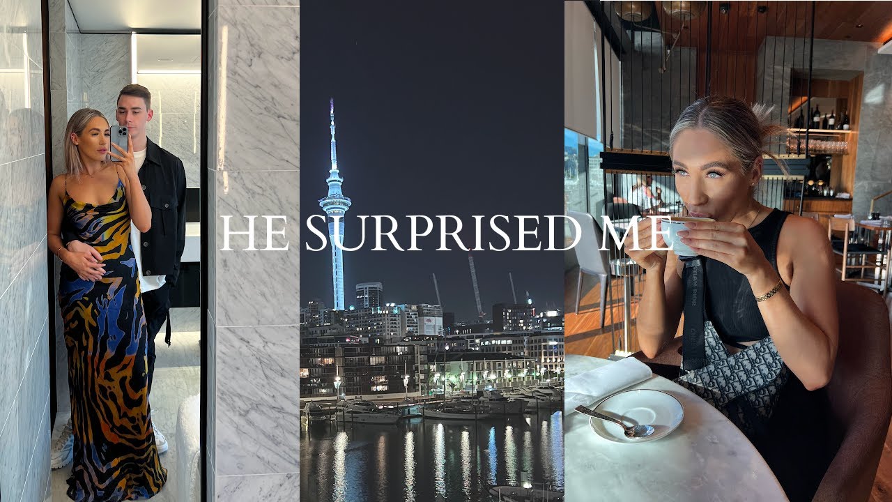 Auckland Vlog | He surprised me, shopping + park hyatt