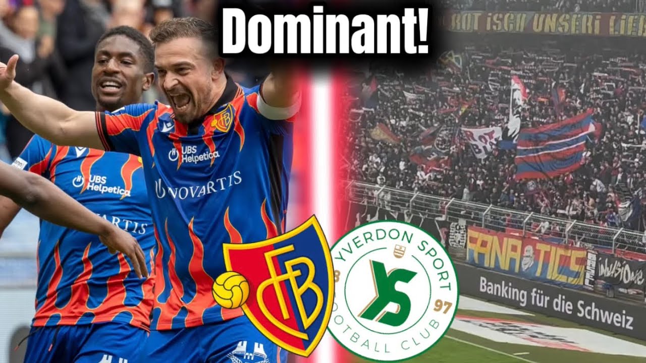 FC Basel vs. Yverdon | Basel wird bald Meister🤔 | Mutenzerkurve gesperrt | Stadionvlog #16