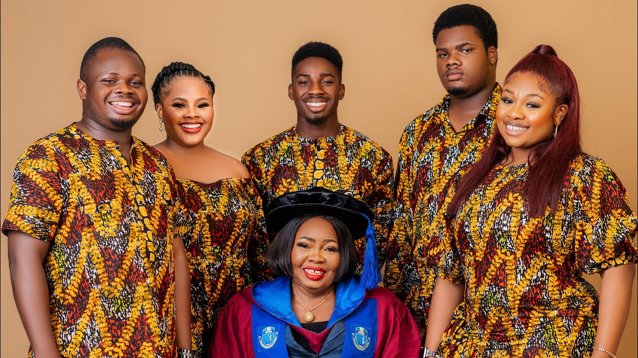 MY MUM BECAME A PhD GRADUATE AND WE DID THIS FOR HER!