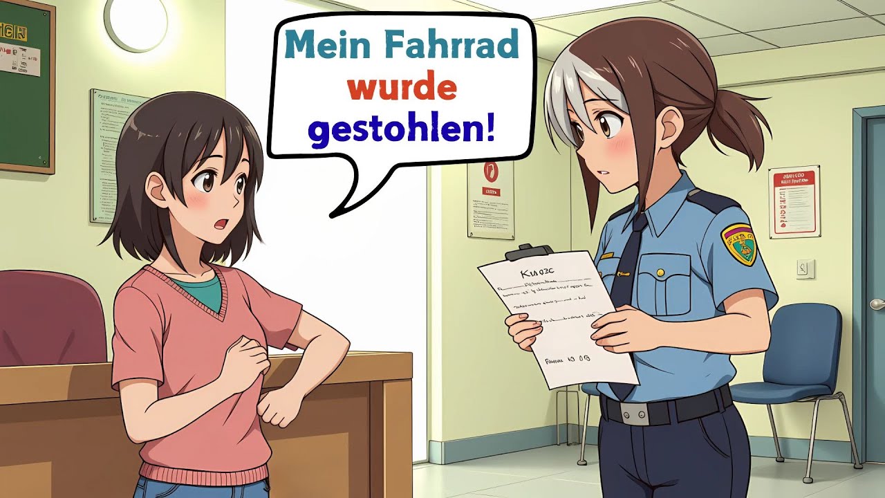 Learn German with Police Dialogues: 10 Simple Conversations for Beginners 🇩🇪👮&zwj;♀️