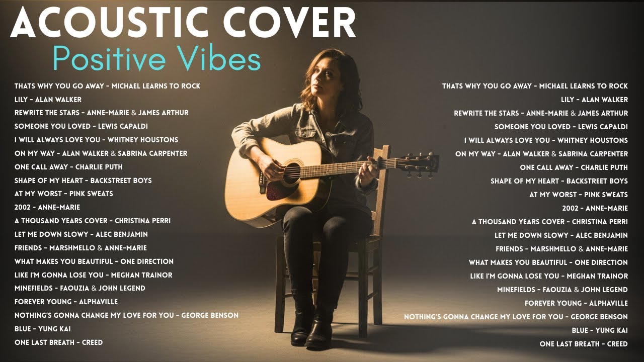 Most Played TikTok & Spotify Songs 💥🎧 || English Acoustic Cover Music with Positive Energy