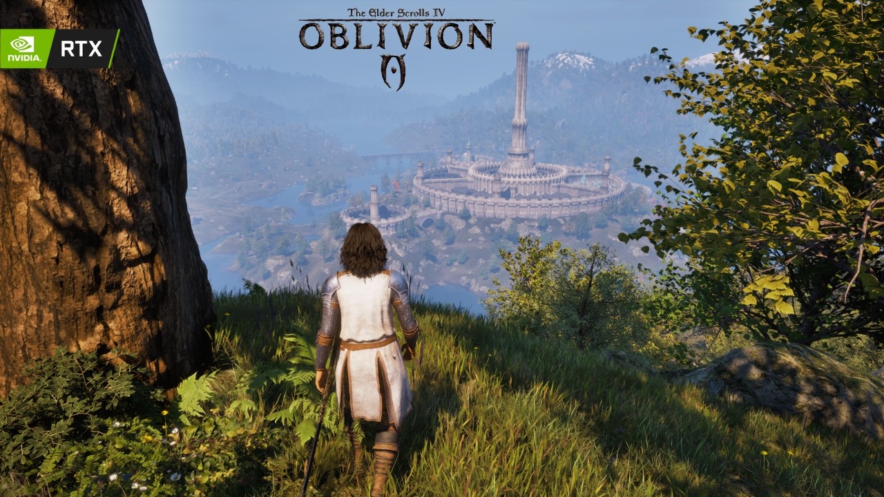 [4K] Relaxing Walk to The Imperial City | Oblivion Remastered Music & Ambience