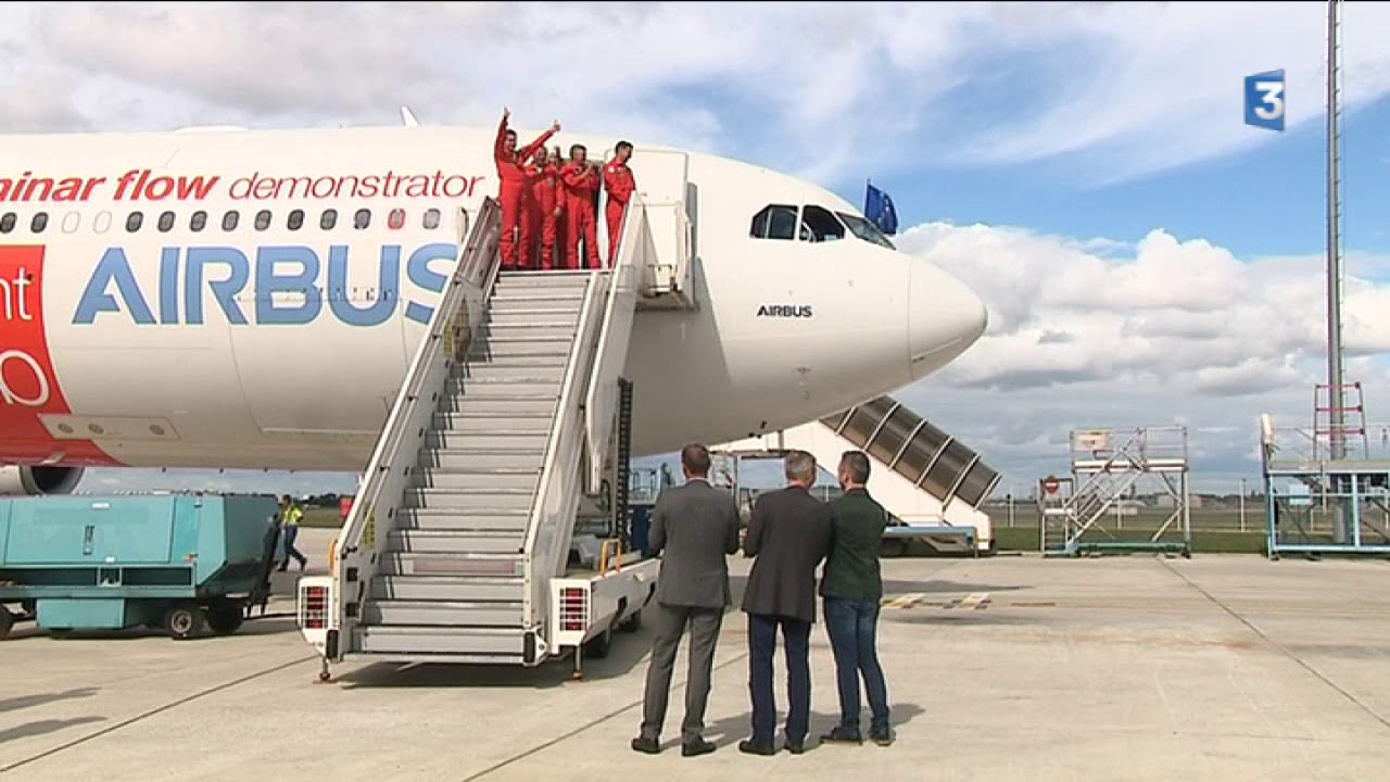 Premier vol réussi entre Tarbes et Toulouse pour Blade, l'aile d'avion “révolutionnaire” d'Airbus