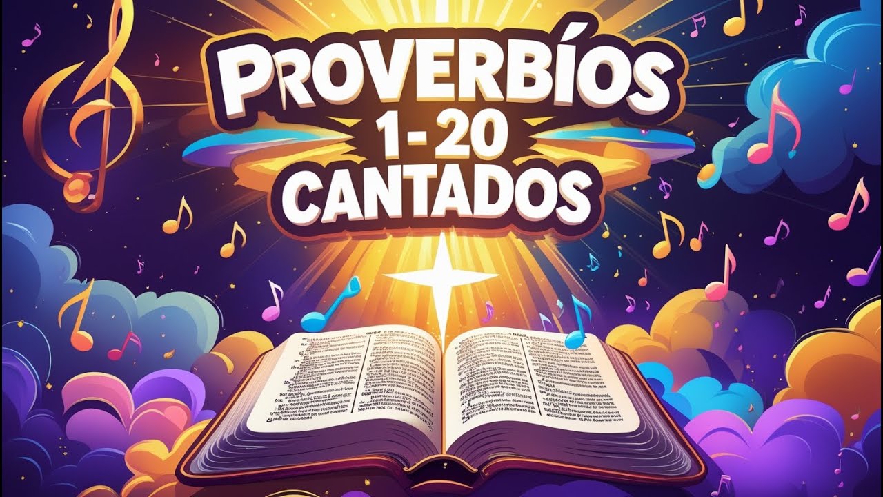 📖🎤 PROVERBIOS 1-20 CANTADOS | La Sabidur&iacute;a de Dios en CANCION 🎤 🙏
