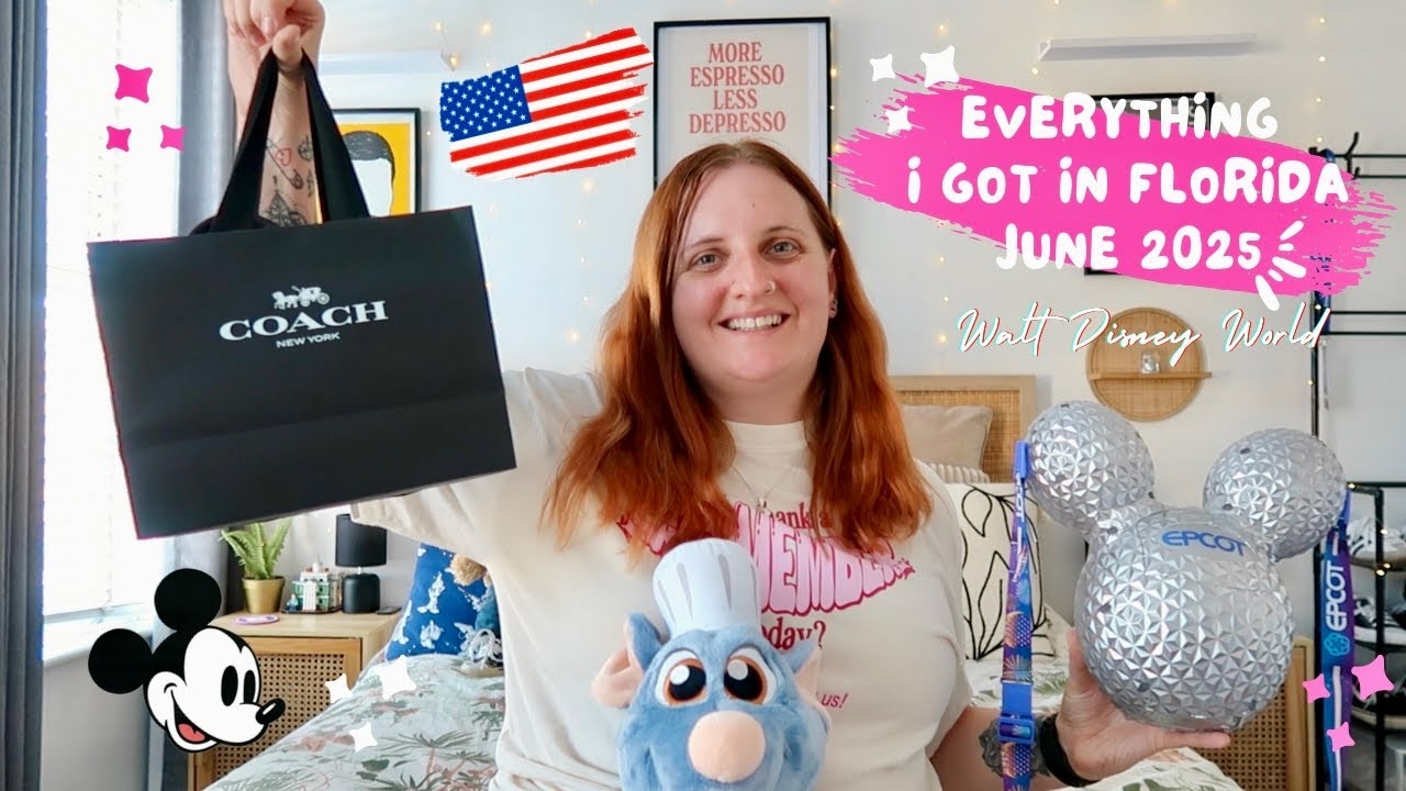 EVERYTHING I GOT IN FLORIDA JUNE 2025! The haul of Walt Disney World, Target and more!| adoseofapril