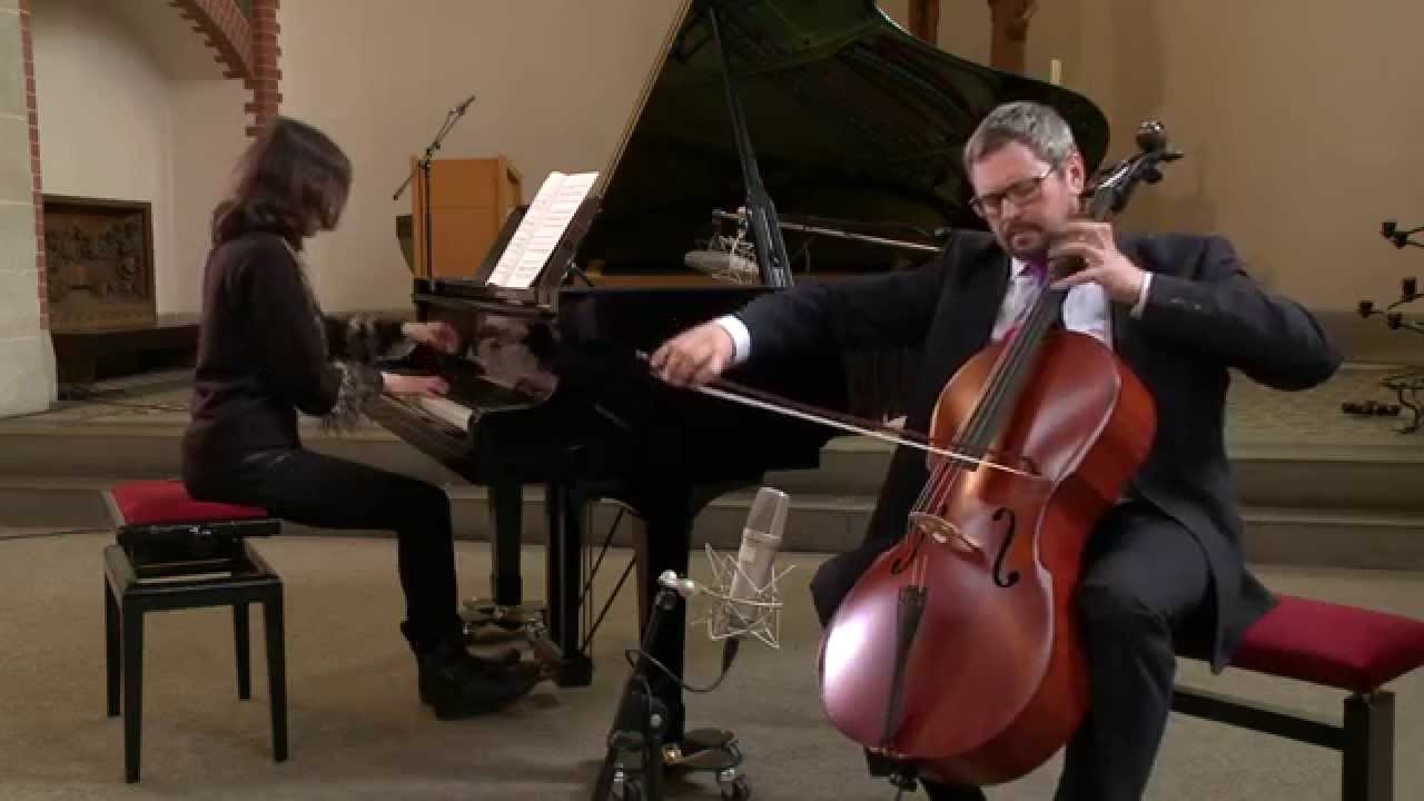 SCHUBERT, Arpeggione Sonata, D 821, Allegro moderato - performed by Prof. Leonid Gorokhov on RCI