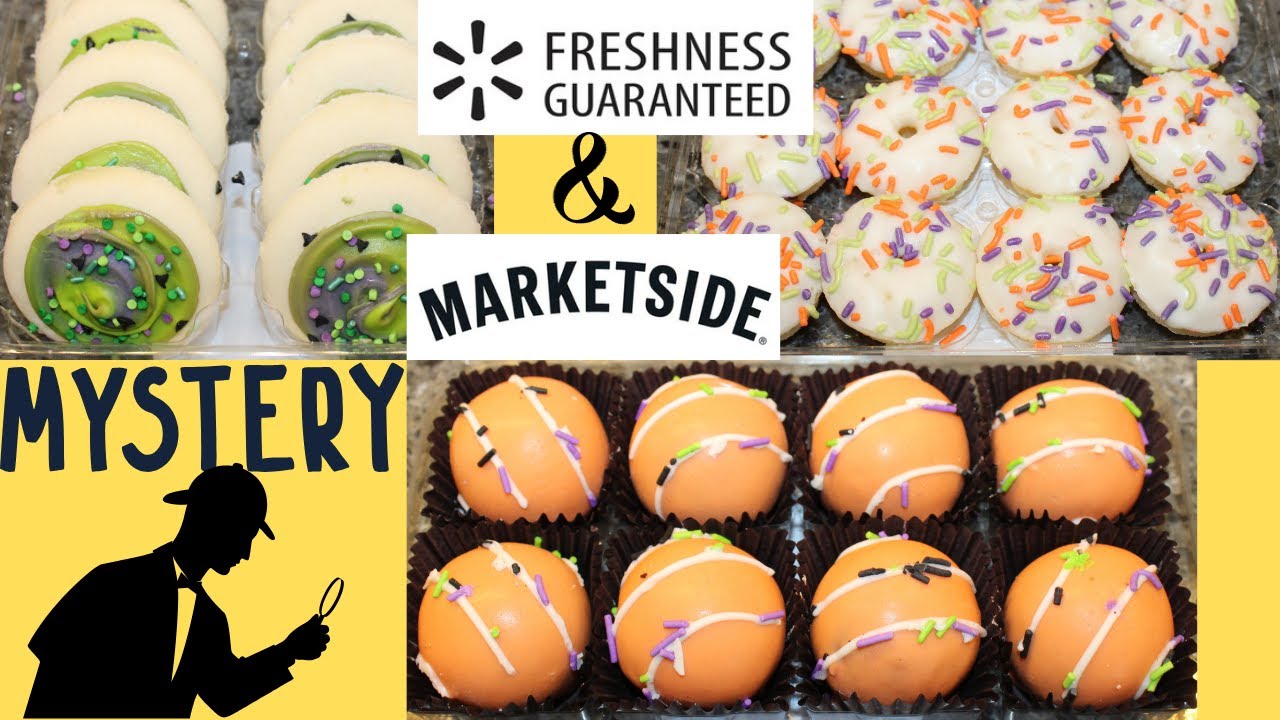 Freshness Guaranteed Mystery Flavor Sugar Cookies & Donuts, Marketside Halloween Cake Delights