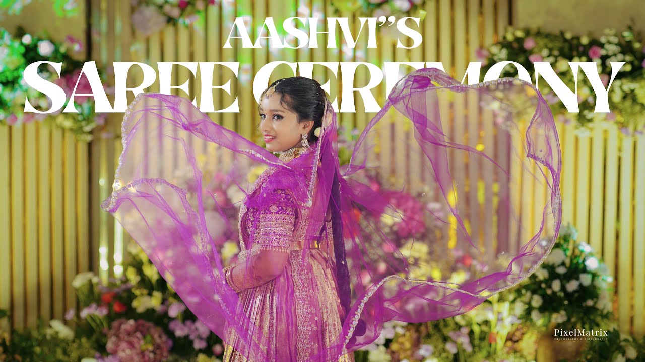 Aashvi's Half Saree Highlights | 