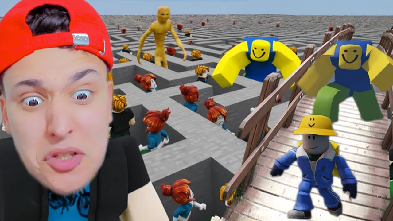 متاهه الوحوش فى روبلوكس !!