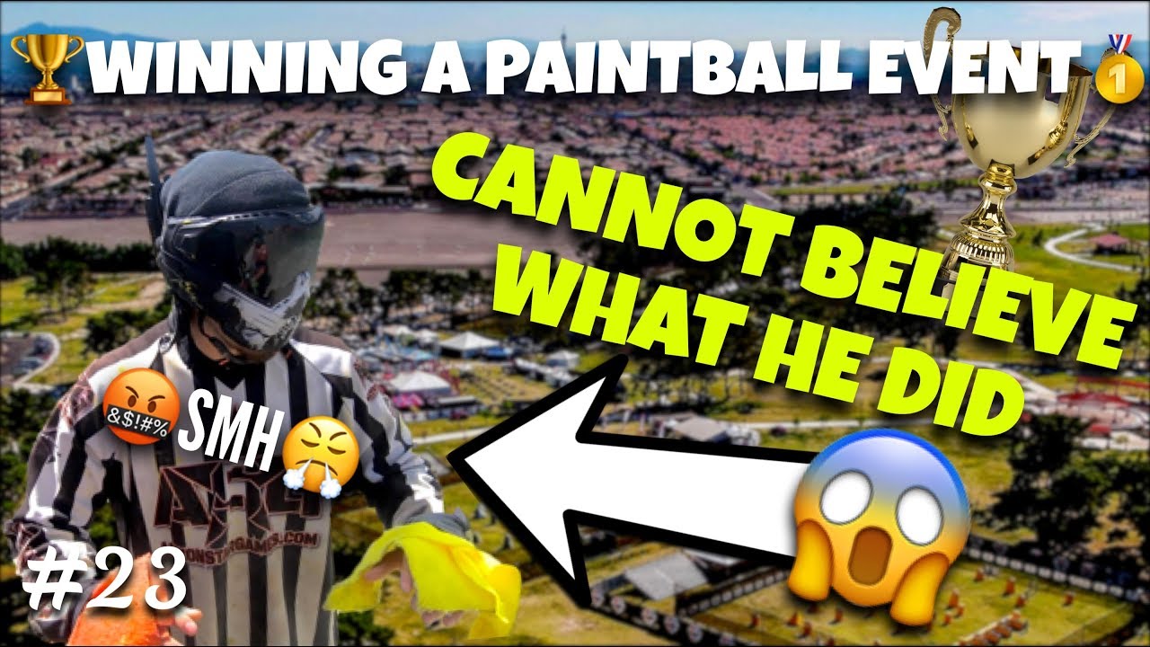 CAN'T BELIEVE REFEREE DID THIS!! // HOW TO WIN A PAINTBALL EVENT // ASG PAINTBALL #23