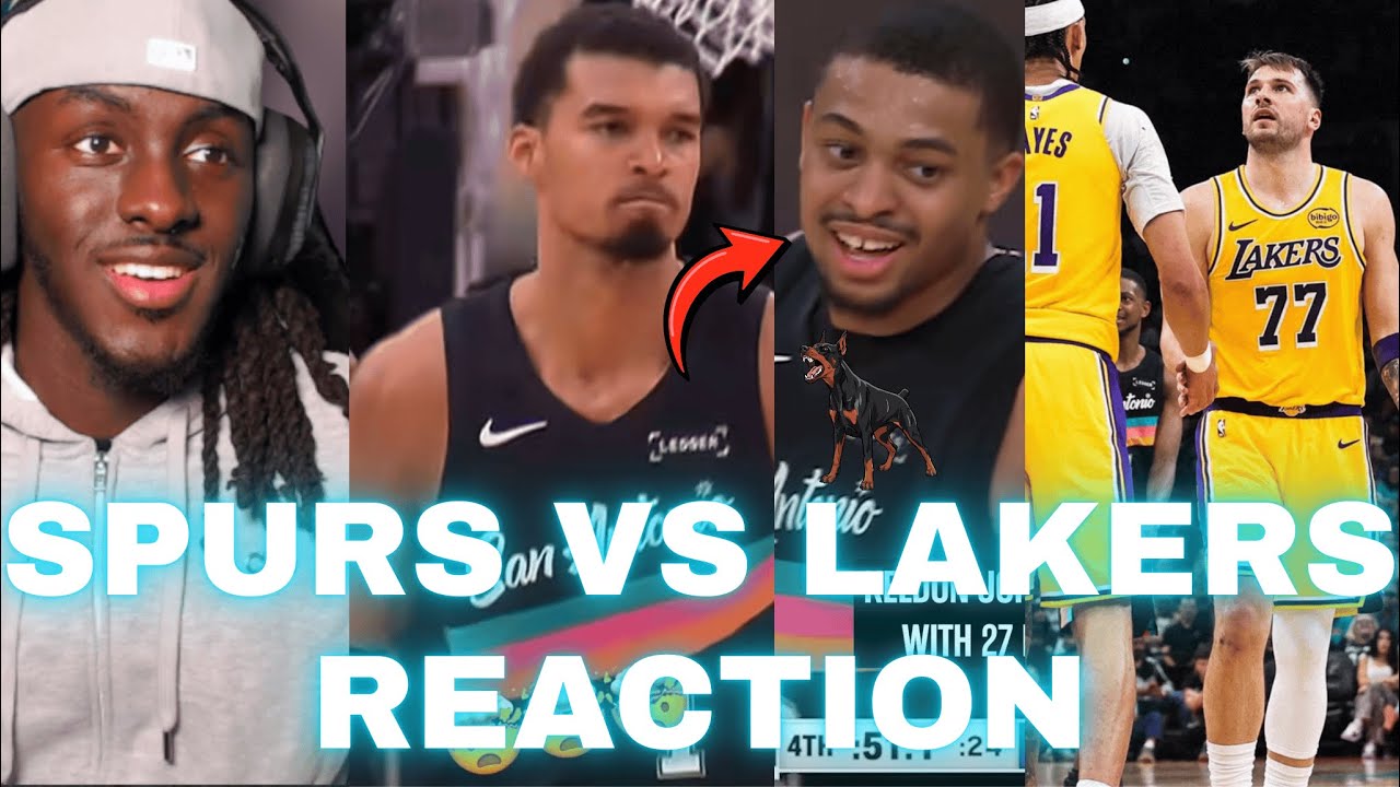 WEMBY VS LUKA REMATCH.. Spurs Vs Lakers Highlights
