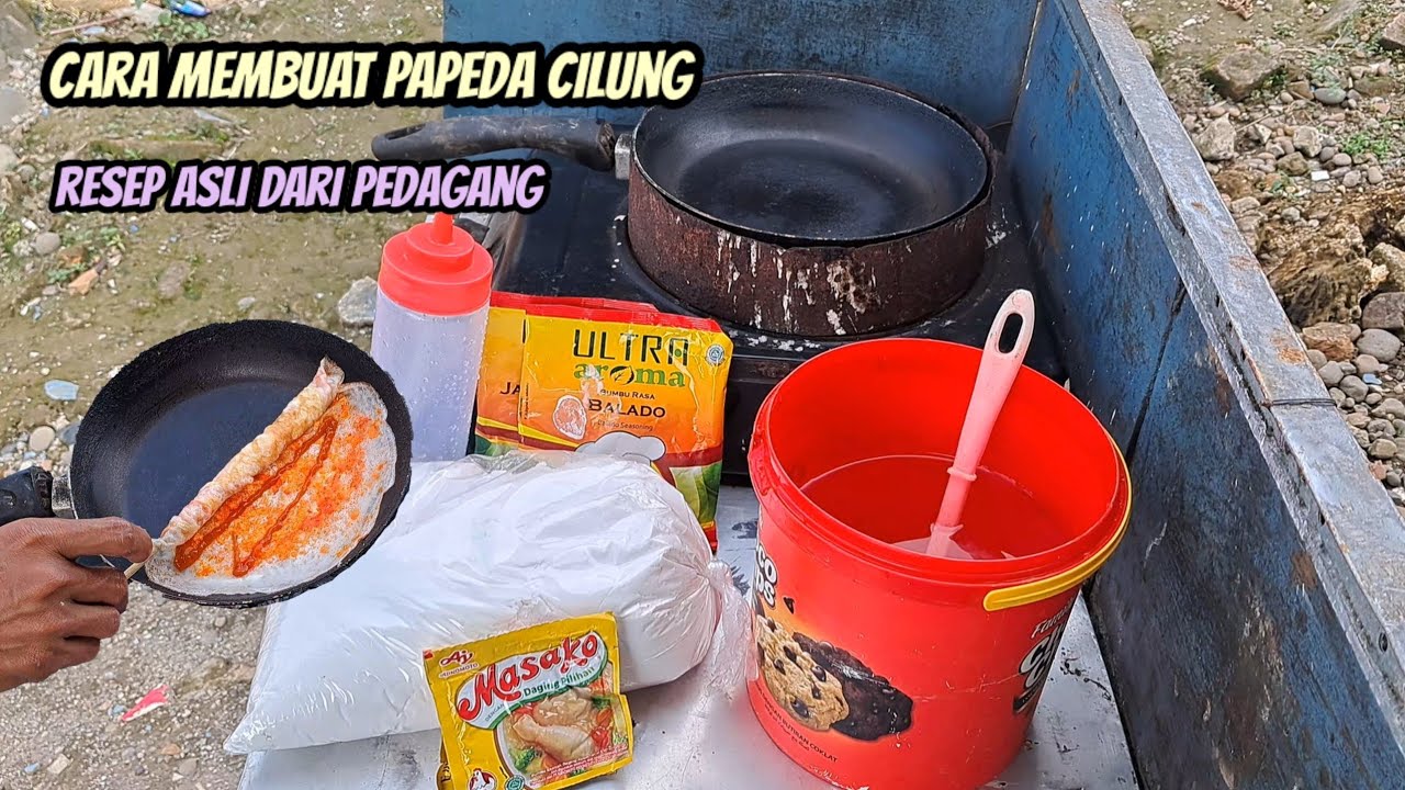 CARA MEMBUAT ADONAN PAPEDA CILUNG ACI DI GULUNG