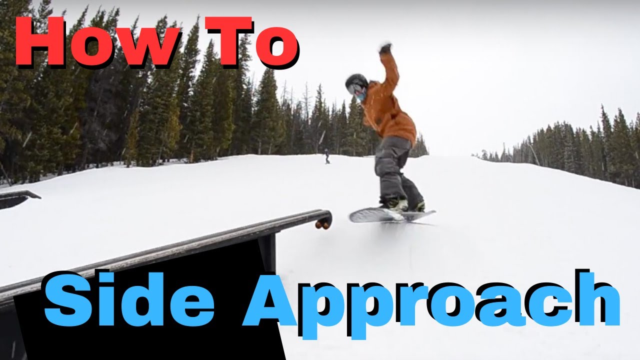 Urban Style Rails! How To Side Approach A Snowboard Rail