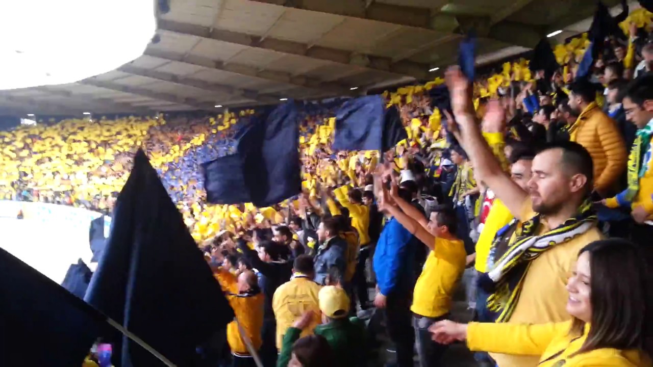 Ankaragücü Eskişehirspor - Maçın Başlama Anı ve Ararım Sorarım Ararım Seni Her Yerde eses Nerde !!!
