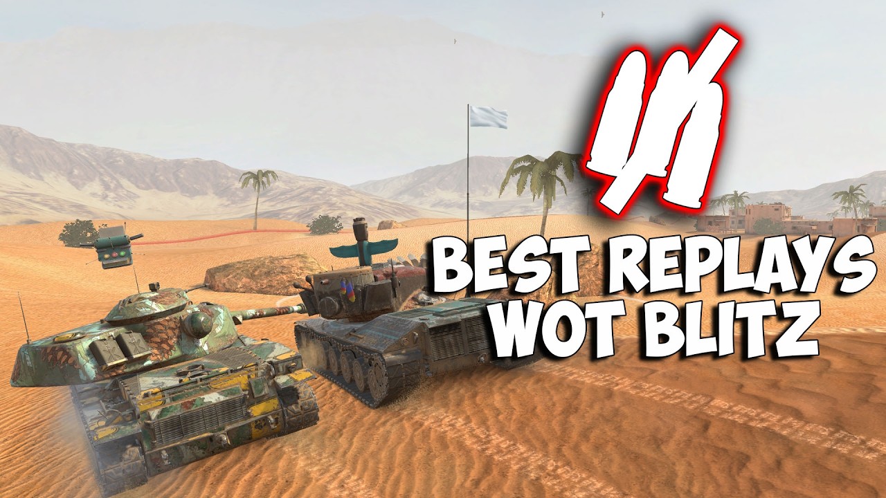 10,000 damage per platoon | Best Replays WoT Blitz