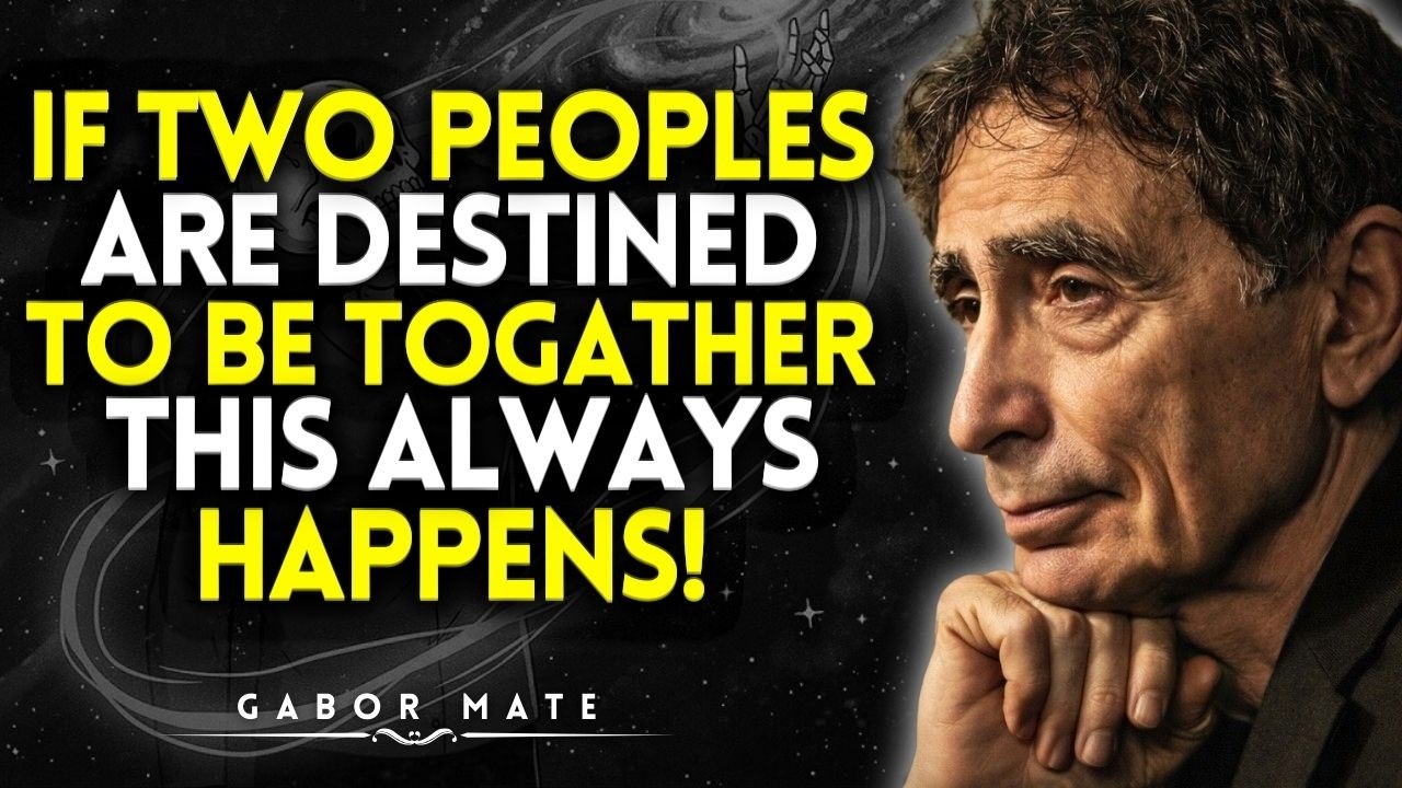 IF TWO PEOPLE ARE DESTINED TO BE TOGETHER, THIS ONE THING ALWAYS HAPPENS | Dr. Gabor Maté