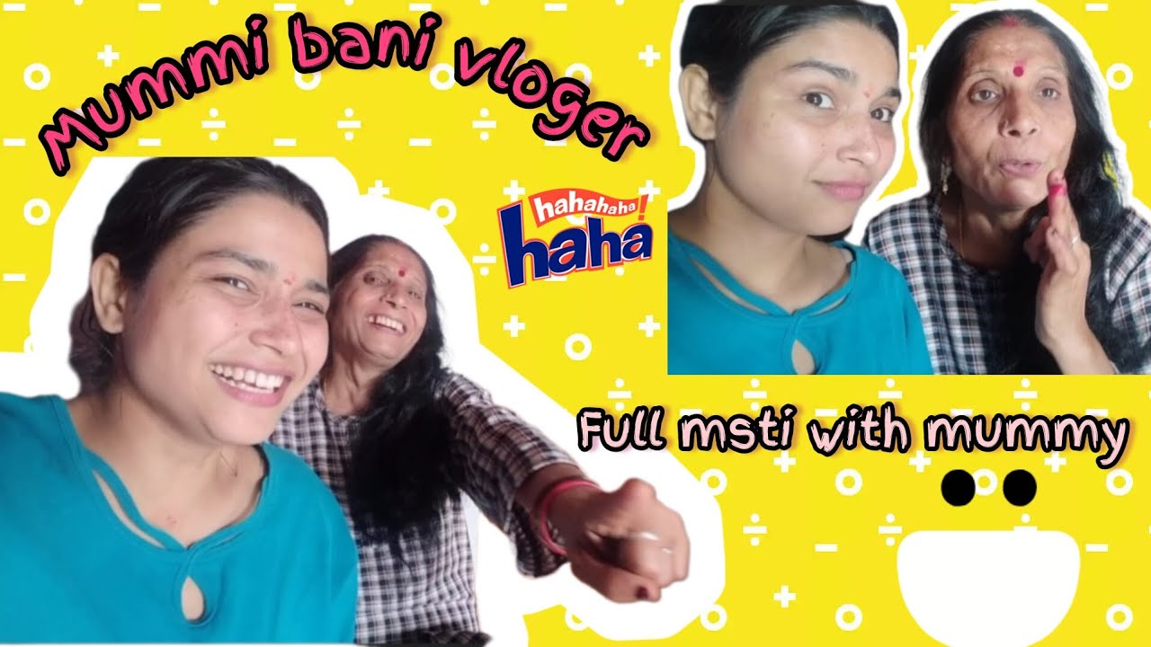 Vlog 15 🎥✨Aaj meri jagah Mummy ne intro diya ❤️ 👑#explore#viral #mastimoment#youtube #funny#enjoy 😁😁