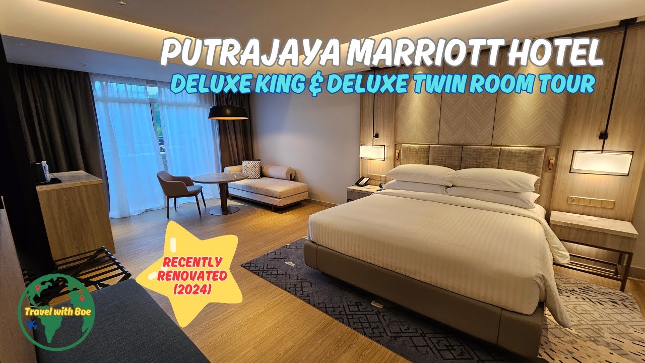 Recently Renovated PUTRAJAYA MARRIOTT HOTEL - Deluxe King & Deluxe Twin Video Tour