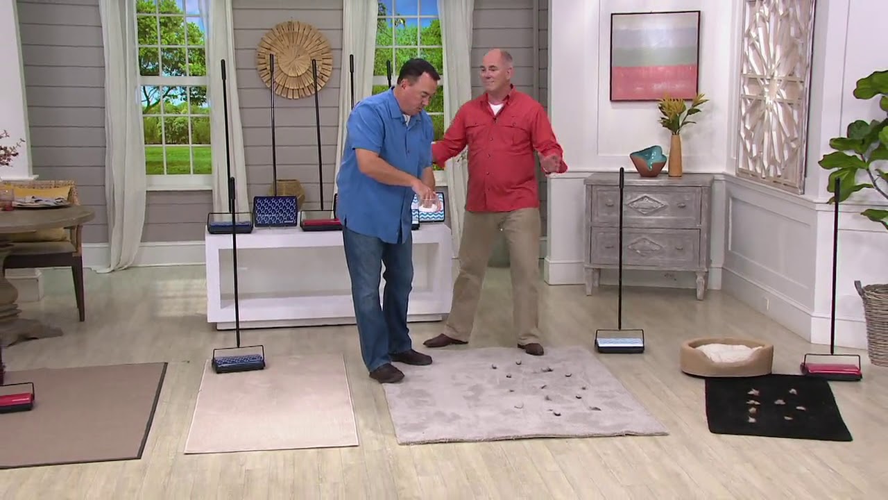 Bissell Set of 2 Lightweight Manual Floor Sweepers on QVC