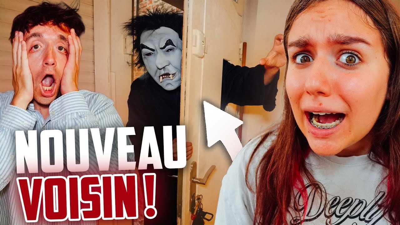 NOTRE NOUVEAU VOISIN VEUT TOUT CASSER CHEZ NOUS ! - PINK LILY