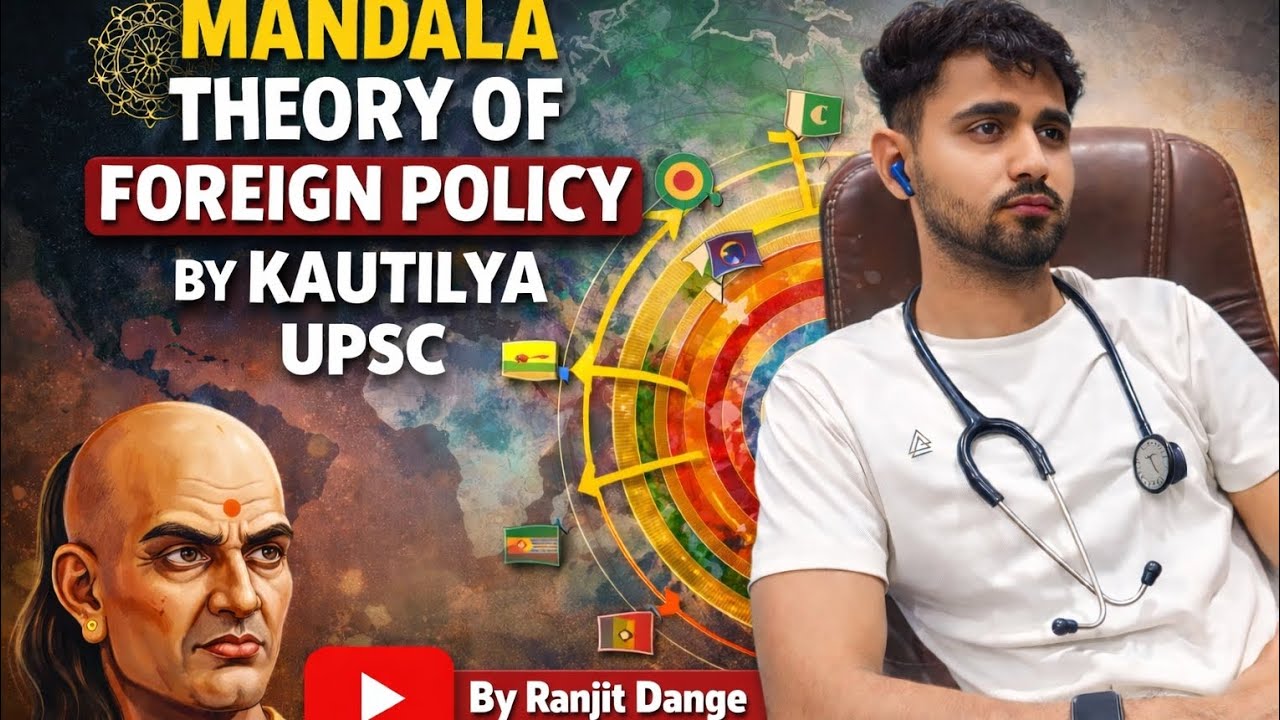 Mandala theory of foreign policy by chankyas arthashasatra. #upsc #mpsc #ias #viral #success