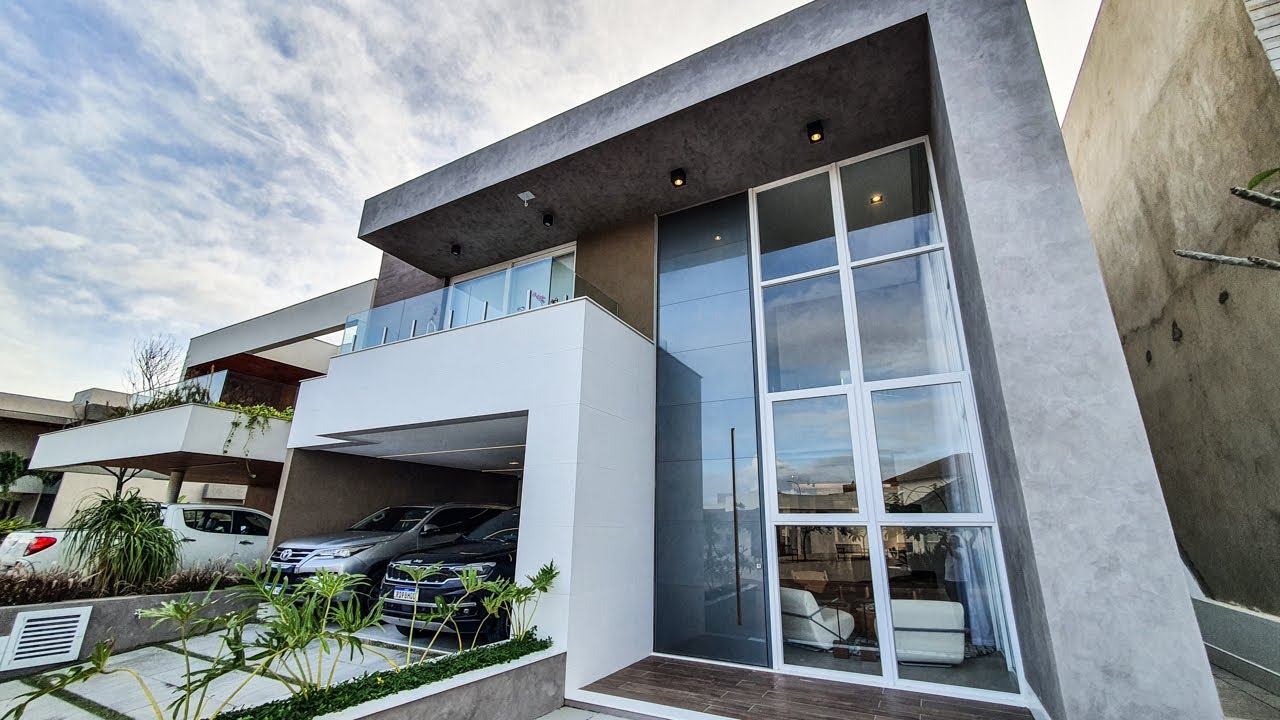 Casa de LUXO no MAUÍ com 4 Suítes, Hidromassagem, Closet, Varanda e Automação com ALEXA #aracaju