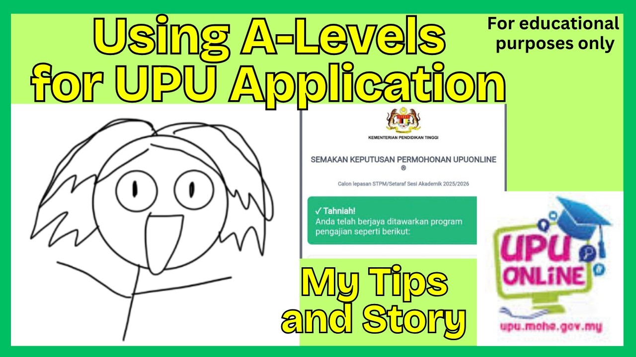 How I applied UPU using A-Levels (my success story)