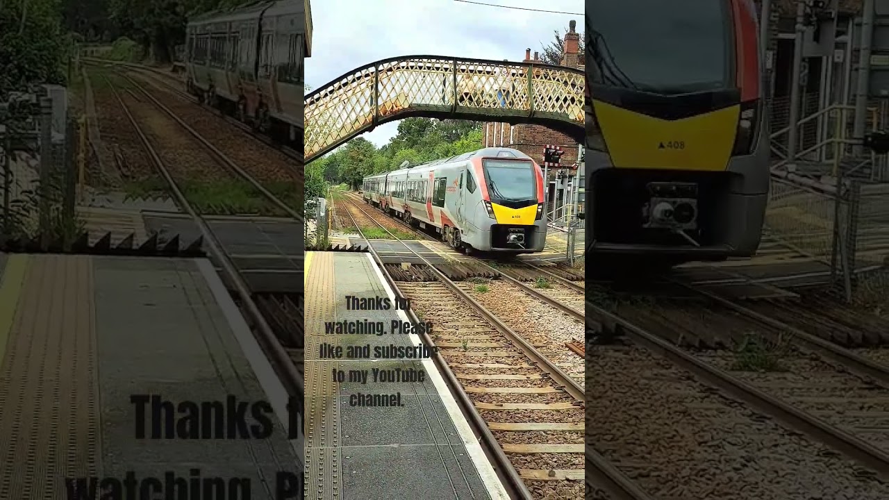 Greater Anglia Class 755 408 FLIRT at Brundall for Lowestoft #trains #diesel #class755 #uk #ga #br