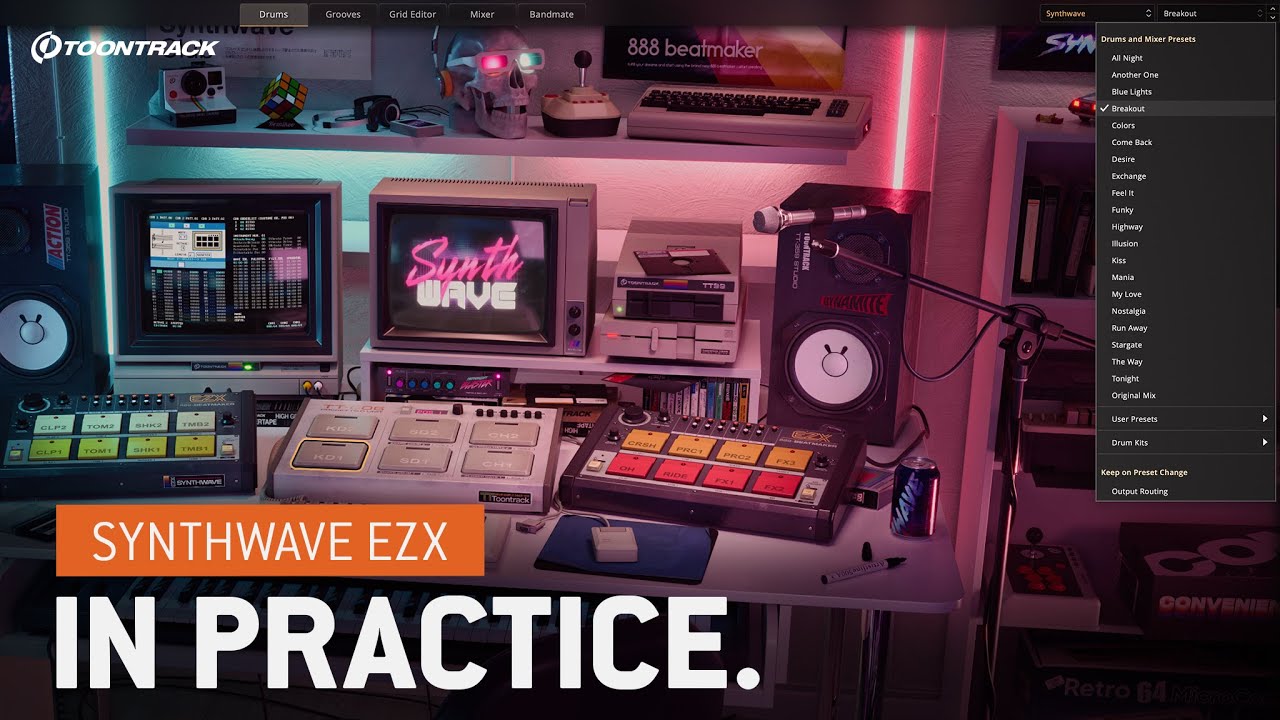 Synthwave EZX &ndash; На практике