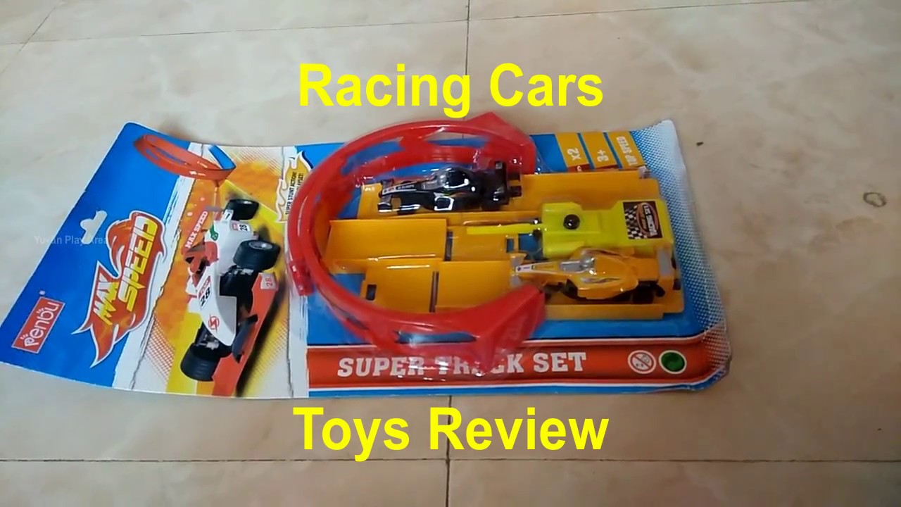 Toys Racing Cars Review (Orange and Black color car)