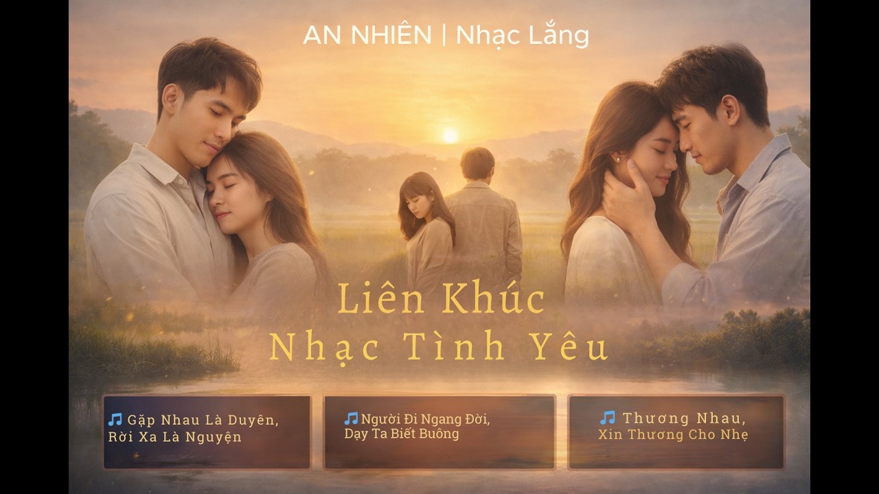 Liên Khúc Nhạc Lắng Tình Yêu  Gặp Nhau Là Duyên, Người Đi Ngang Đời , Thương Nhau Xin Thương Cho Nhẹ