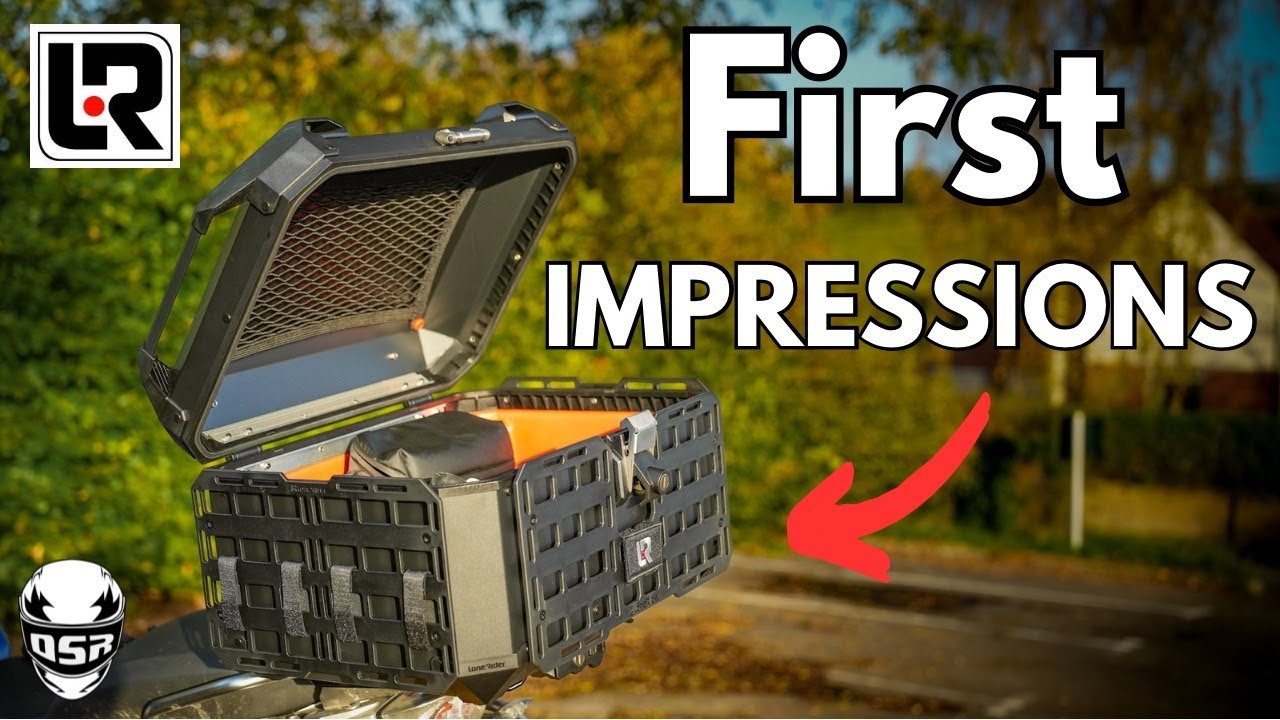 Lone Rider MotoCase // First thoughts // ANY Good? // 4K