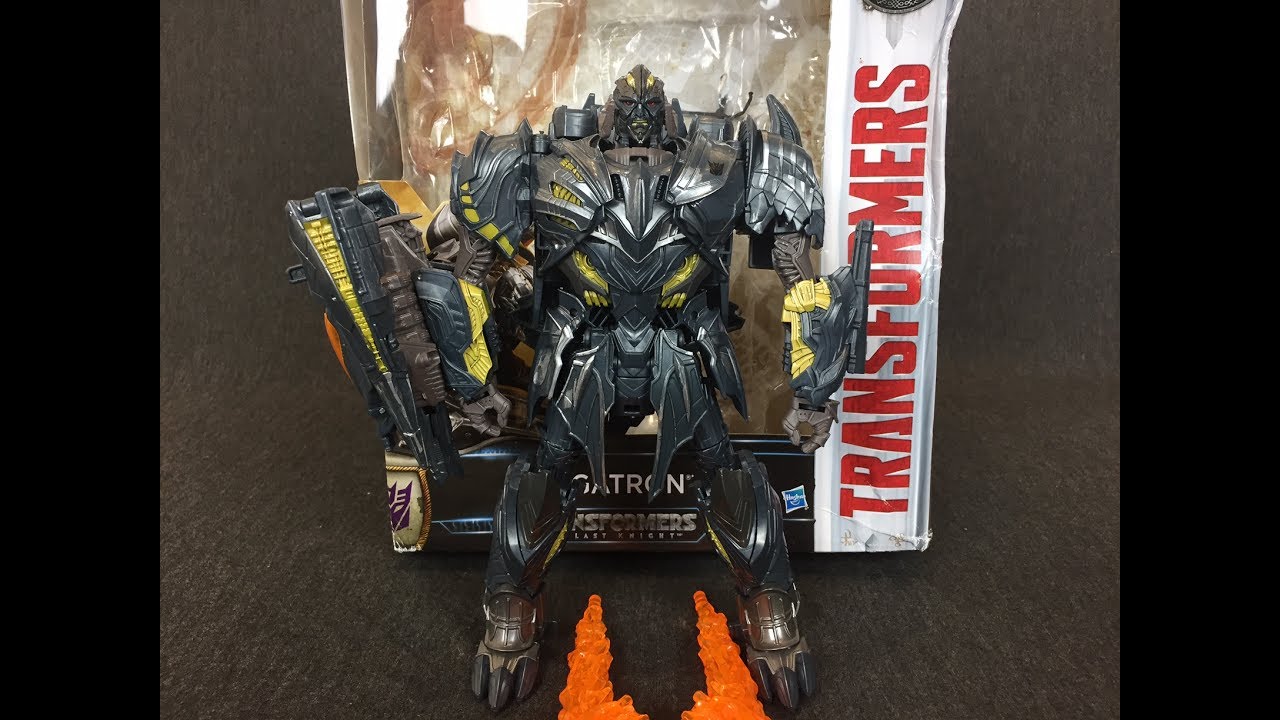 Hasbro Transformers The Last Knight Premier Edition Leader Class Megatron Review
