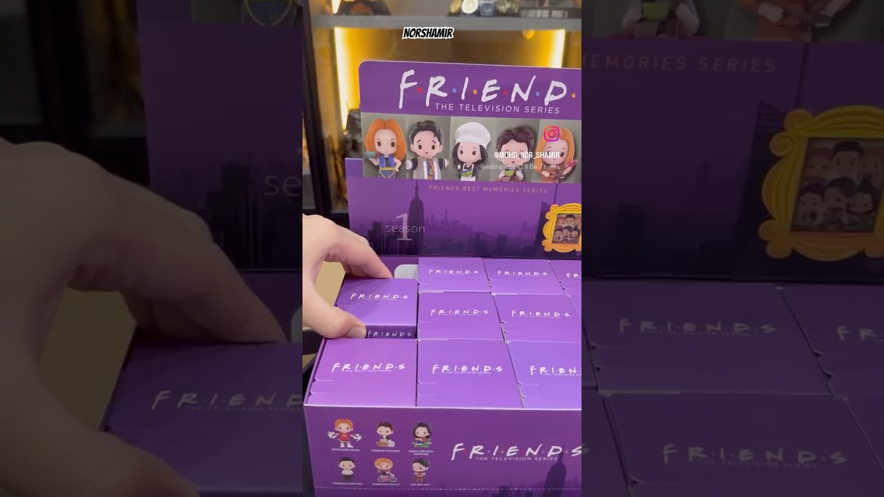 Unboxing FRIENDS pop Mart. Rip Matthew Perry 