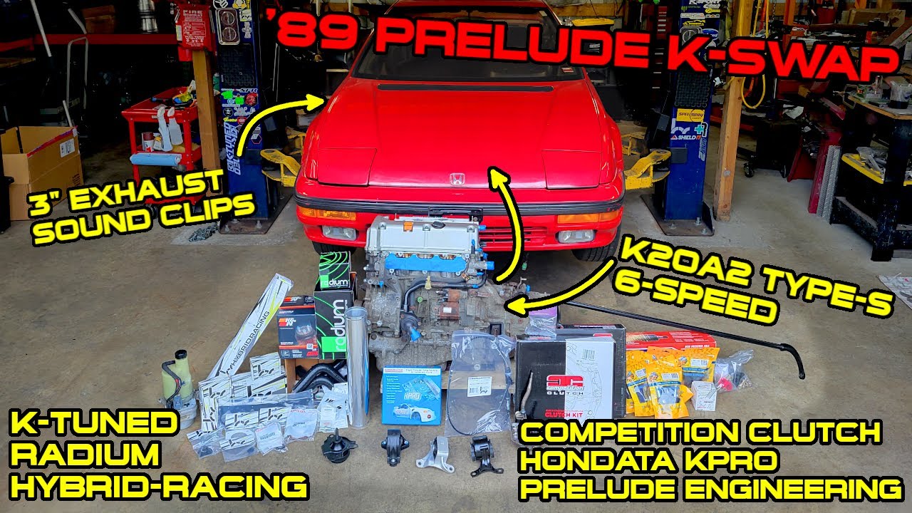 1989 BA Honda Prelude 2.0SI 4WS K20A2 K-Series Swap