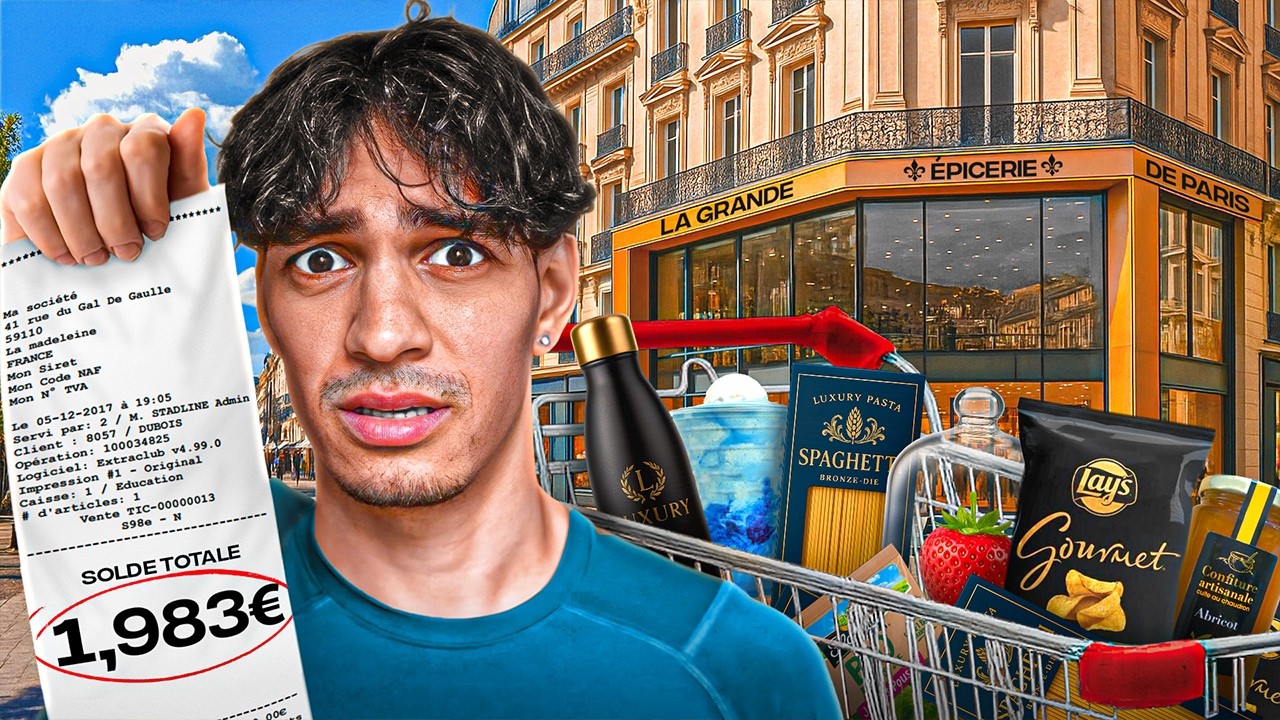 Je teste les aliments les PLUS CHERS de Paris 🇫🇷🥑