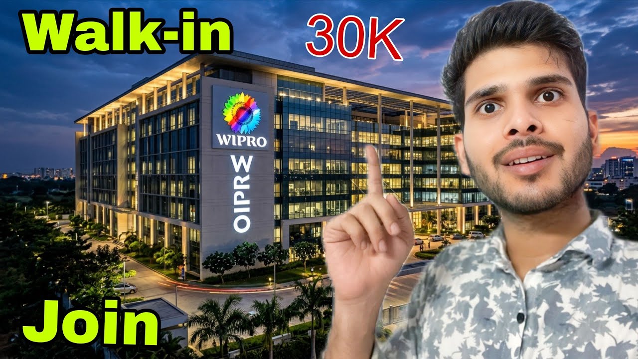 Wipro Work From Home Hiring | How to Join Wipro | Walk-in Drive for Fresher | The Ravi Vlogs