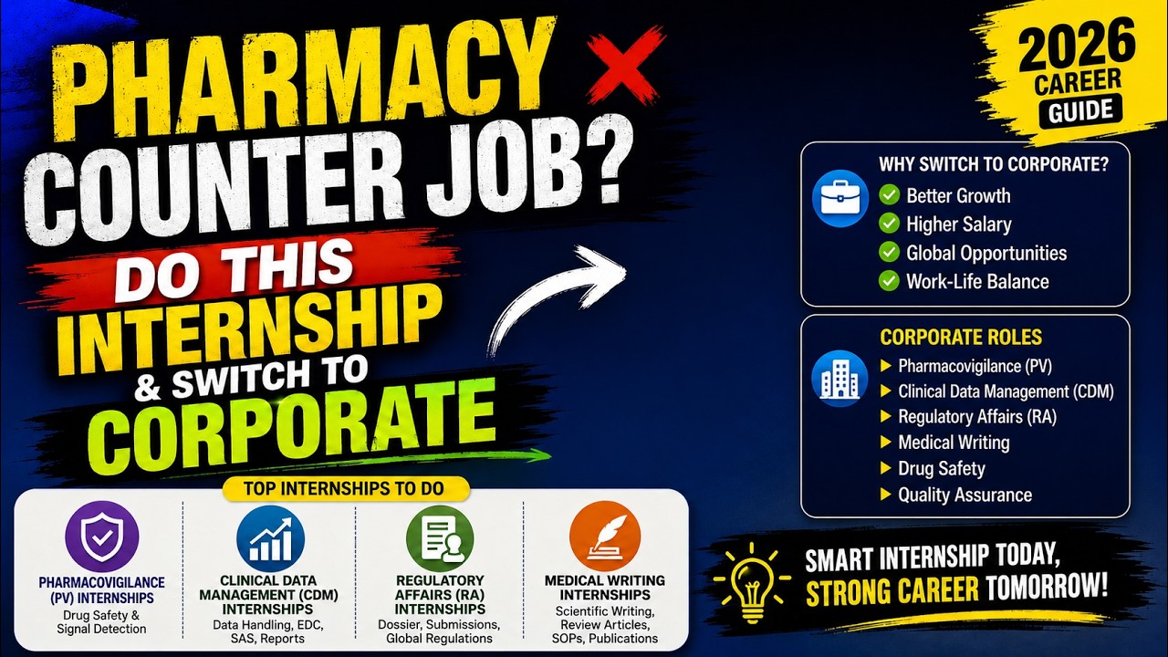 Pharmacy Counter to Corporate Pharma: Internships That Change Careers