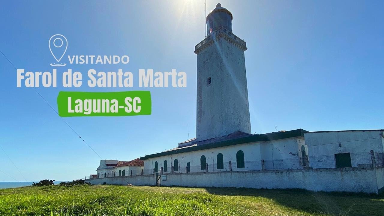 Visitando um dos maiores faróis do mundo. (Farol de Santa marta Laguna-SC.)