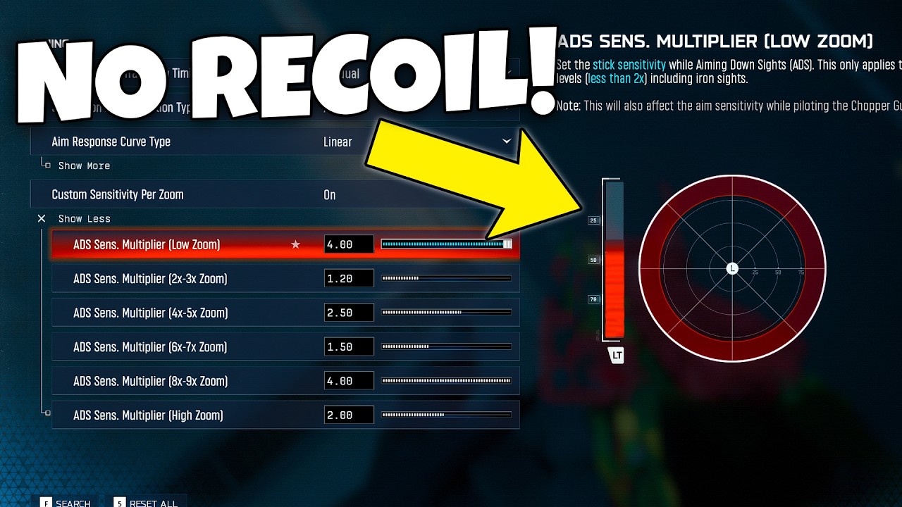 SECRET TO NO RECOIL? In Depth SENSITIVITY Guide BLACK OPS 7! (Best Controller Settings) COD BO7
