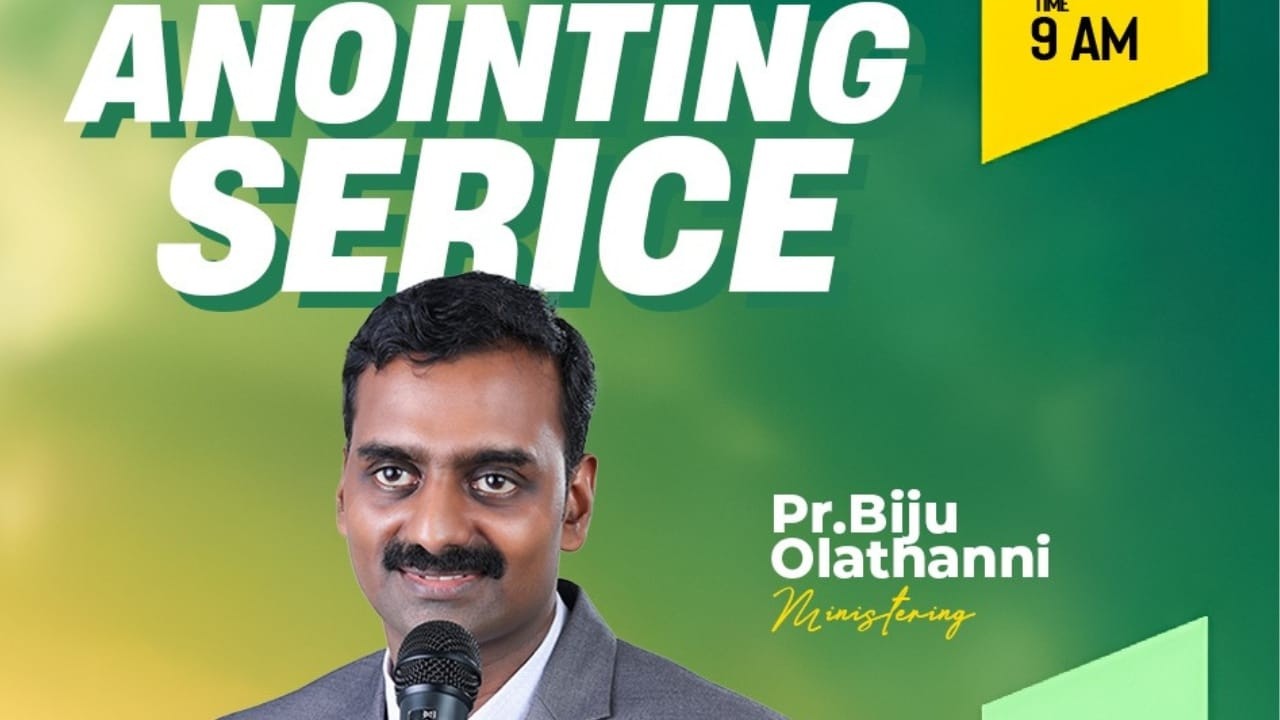 Anointing Sunday Service(01/02/2026) Pr BijuOlathanni #heavenlyrevolutionchurch #sundayservice #live