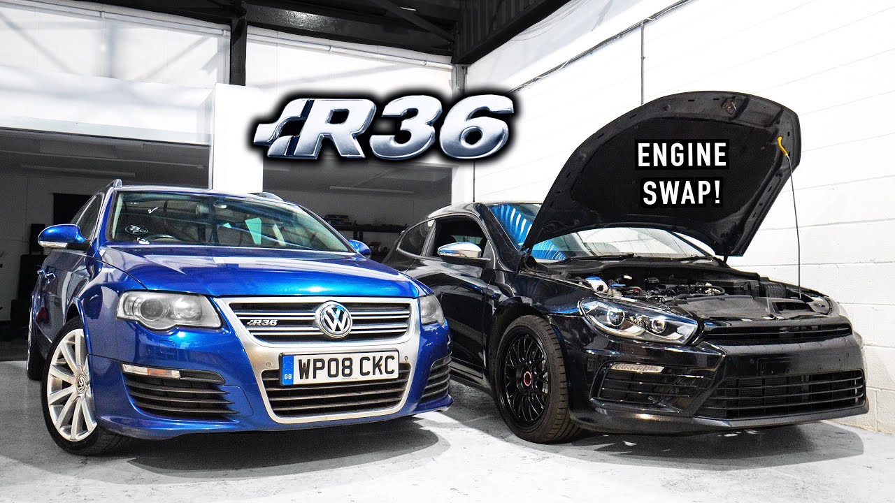 Я собираю двигатель R36, заменяя его на VW SCIROCCO!