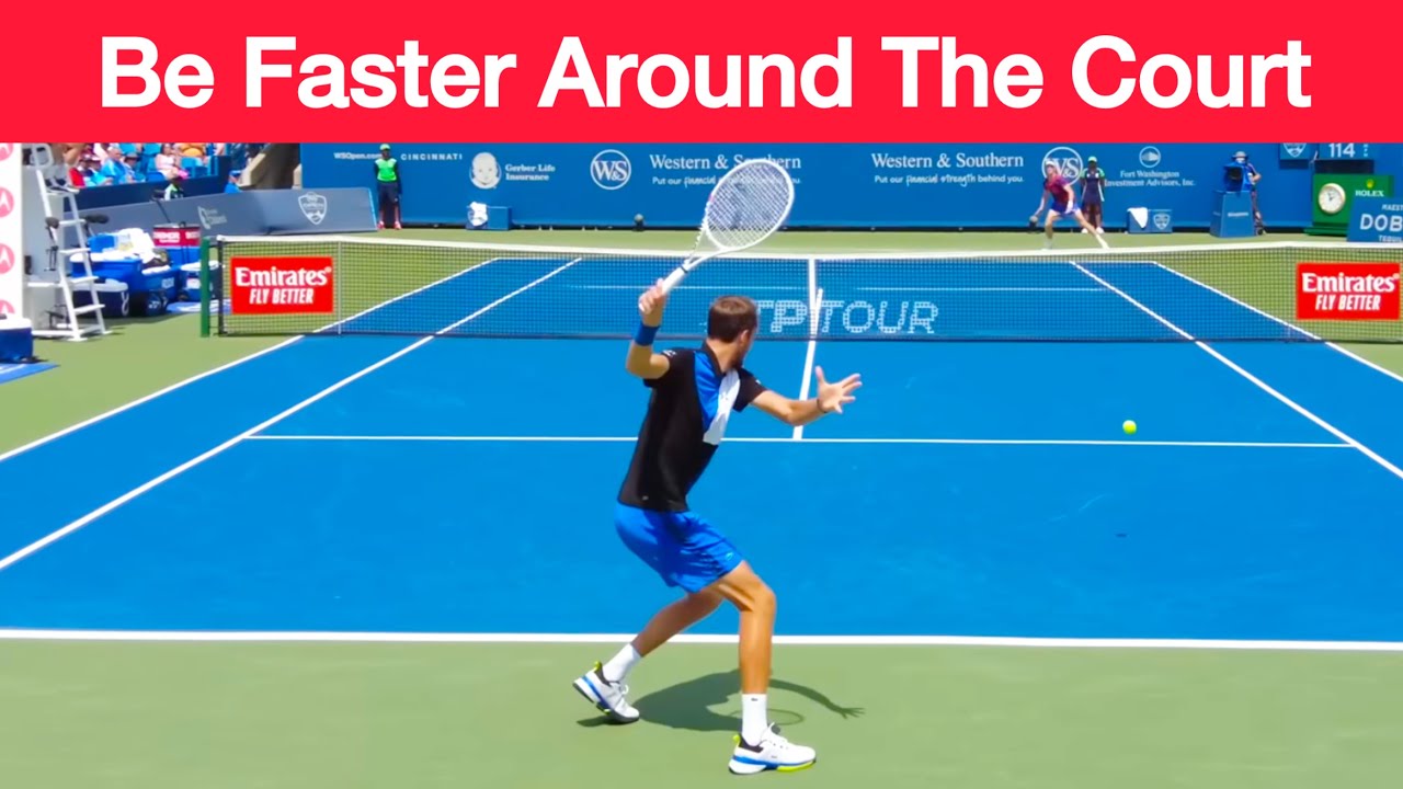 This Simple Trick Makes You Faster on the Tennis Court! (Run Down More Drop Shots)