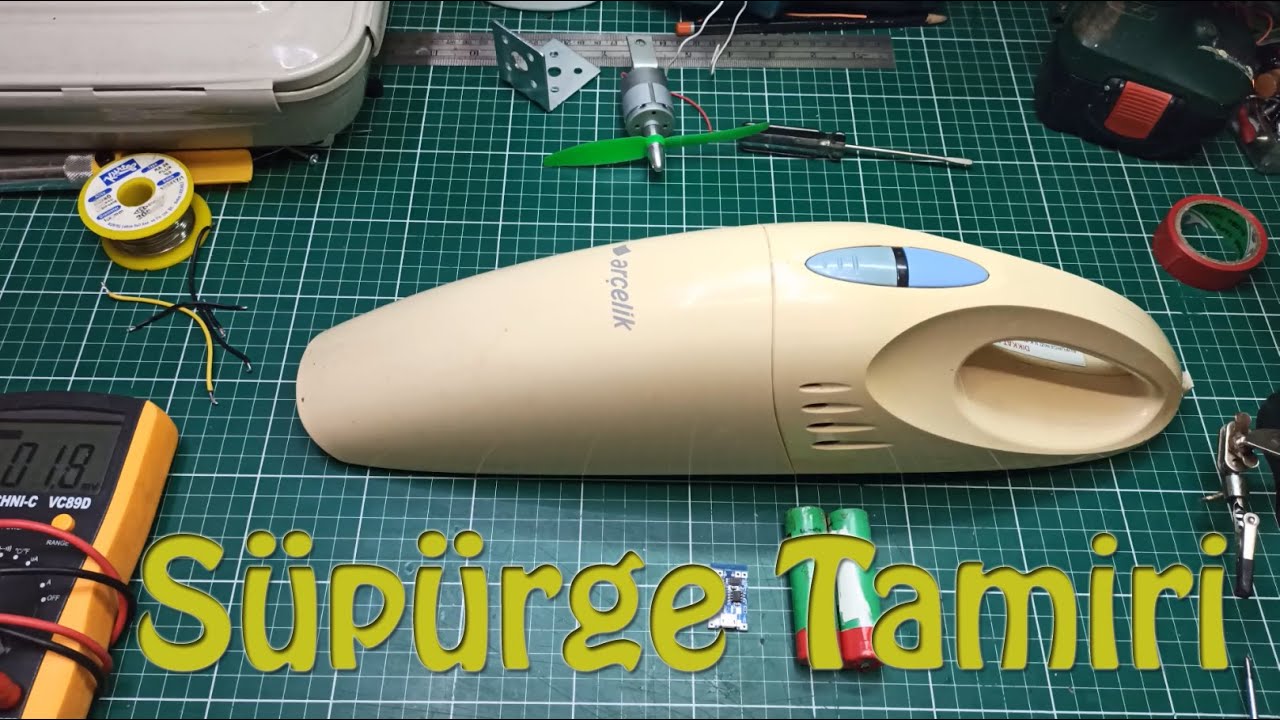 Şarjlı Süpürge Pil Değişimi