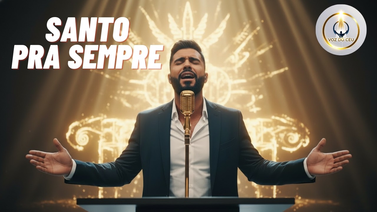 SANTO PRA SEMPRE  Digno é o Cordeiro Louvor Cinematográfico de Adoração