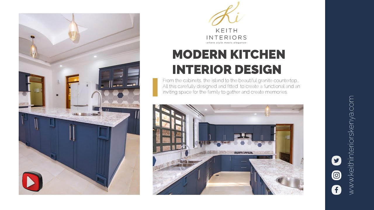 MODERN KITCHEN INTERIOR DESIGN FINAL REVEAL