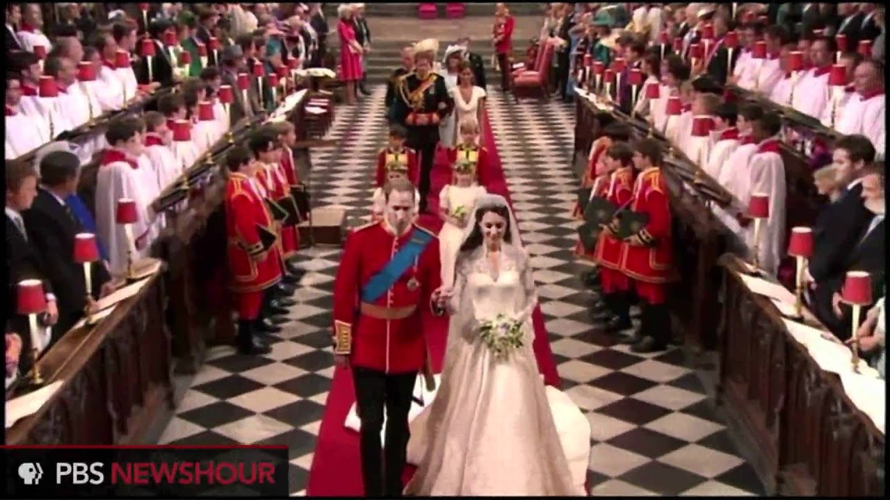 Prince William and Kate Middleton Leave Westminster Abbey