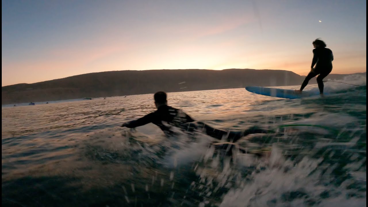 SURF POV I SPOT IMSOUANE  I MAROCCO I  VAGUE LONGUE  I MOLLE I EARLY MORNING GOPRO I RAW CUT