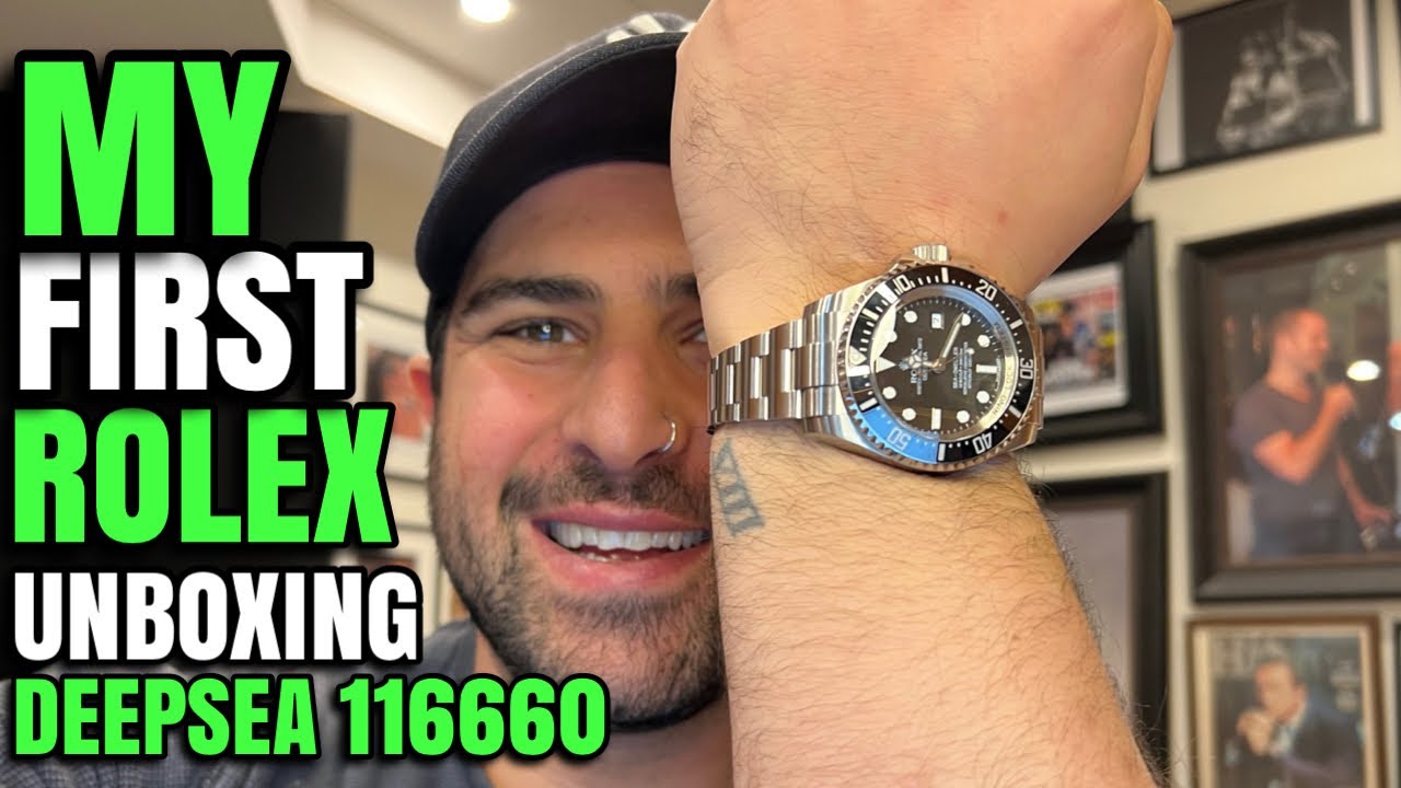 My First Rolex Watch Unboxing | The Rolex Sea-Dweller Deepsea 116660