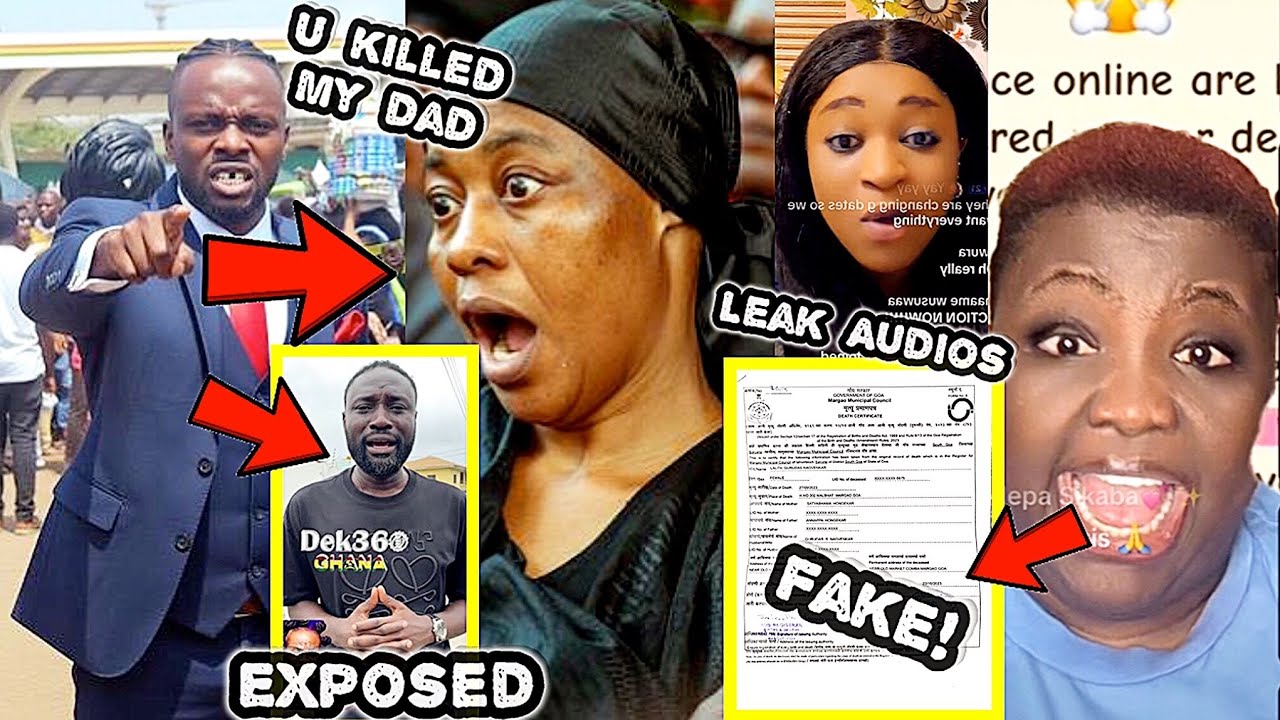 Break, Fake! Death Certificate Exposed, Odo Bronii & Roman Fada Must Be Arrested, Ayehu! Obaa Tiwah